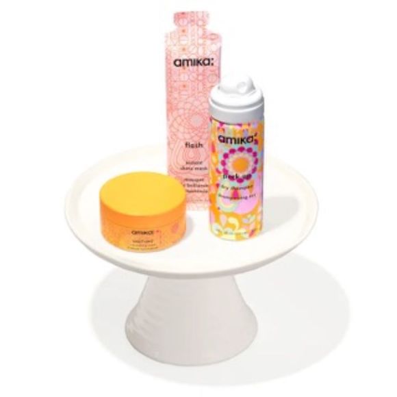 amika Other - amika 3 Piece Set of Minis Dry Shampoo Soulfood Mask Flash Shine Mask New